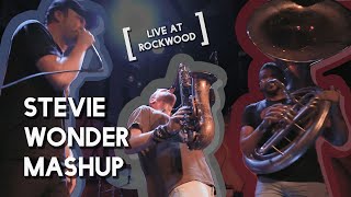 Huntertones  Stevie Wonder Mashup Live at Rockwood Music Hall [upl. by Jahdal847]