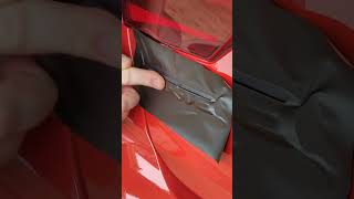 WATCH Transformation Of A Kia Forte Emblem In Matte Black Vinyl Wrap [upl. by Eberhart833]