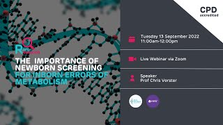 Importance of Newborn Screening for Inborn Errors of Metabolism [upl. by Yecaw]