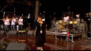 Lily Allen  Shame for you Live  T in the Park festival 2007 [upl. by Frodine]