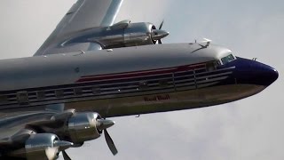 ILA BERLIN AIR SHOW 2016  Douglas DC6 amp B25 Mitchell  Great Displays of the Legendary Airplanes [upl. by Lorie]