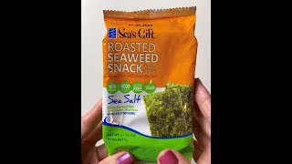 Do Seaweed Snacks Taste Good [upl. by Barrow]