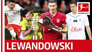 Robert Lewandowski  Bundesligas Best [upl. by Atiram]