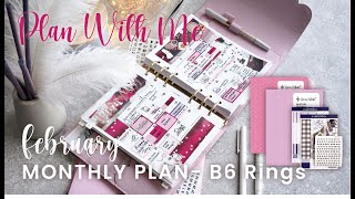 How to Monthly plan in your B6 Cloud📆 ft new SPC B6 monthly kit🤩 [upl. by Elleinad183]