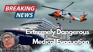 EMERGENCY EVACUATION SOUTH OF THE BERING SEA IN THE NORTH PACIFIC OCEAN UNDER EXTREME WEATHER [upl. by Atinid854]