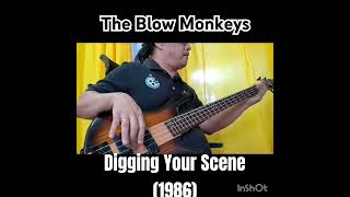 The Blow Monkeys  Digging Your Scene bass cover [upl. by Atoked]