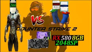 INTEL I5 12400F VS RYZEN 5600 VS XEON E5 2666 V3  COUNTER STRIKE 2  CS2 Settings 1080p [upl. by Nohshan374]