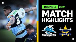 Sharks v Cowboys Match Highlights  Round 4 2021  Telstra Premiership  NRL [upl. by Evelyn]