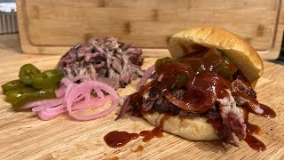 How to make pulled pork Low and slow pulled pork sandwiches [upl. by Kopaz746]