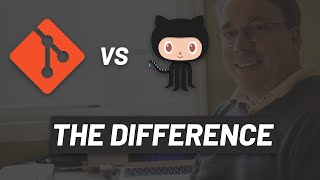 Git VS GitHub THE DIFFERENCE [upl. by Anerul]