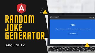 Creating a Random Joke Generator with Angular [upl. by Navannod]