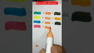 Pleasure 😉 best Color mixing 2024 PaintTheFont shorts ytshorts colormixing satisfying [upl. by Irrac789]