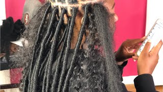 Faux Locs Quick Method UPDATE [upl. by Philippine]