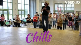 Chills Country Line Dance By David Lecaillon [upl. by Naut]