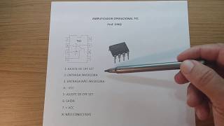 Introdução ao Amplificador CI 741 [upl. by Berthoud]