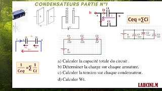 Condensateurs en série et en parallèle avec exercices [upl. by Harriott]