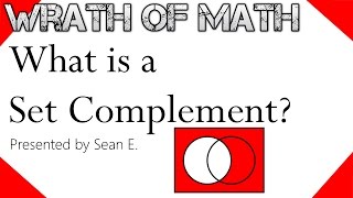 What is a Set Complement [upl. by Aimal]