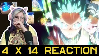 LETS ALL CRY NOW  My Hero Academia 4x14  DUB  Reaction  Zamber Reacts [upl. by Trojan]