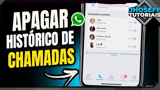 Como APAGAR HISTÓRICO DE CHAMADAS DO WHATSAPP  IPHONE [upl. by Danziger]