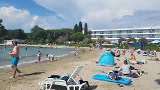 Borik Beach in Zadar Croatia in 4k  Is it worth traveling for [upl. by Pierro116]