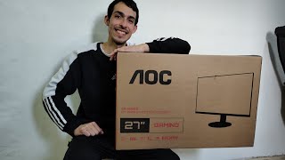 MI PRIMERA VEZ JUGANDO EN UN MONITOR 144HZ AOC G2790VX [upl. by Mile]