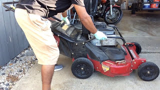 Easy DIY Oil Change  Toro Turf Master Commercial Mower [upl. by Janifer]