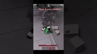 Kyoto combo in a 1v1 thestrongestbattlegrounds roblox kyotocombo on console kyoto 2v2 2v1 [upl. by Elorak]