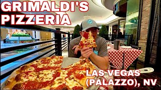 Pizza Reviews Grimaldis Pizzeria Palazzo Las Vegas NV [upl. by Woehick358]