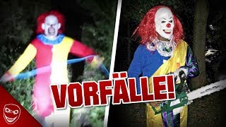 Die schrecklichsten KillerClown Vorfälle Das Ausmaß der HorrorClowns [upl. by Arabeila]