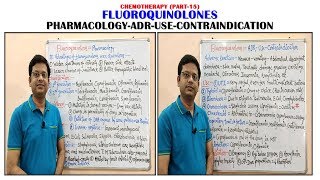 Chemotherapy of Antibiotics Part15 Fluoroquinolones 01  Pharmacology of Fluoroquinolone Drug [upl. by Ahsenauq]