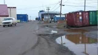 Walking around Barrow Alaska Sept 22 2012 [upl. by Arte]