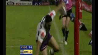 Greg Inglis try against warriors [upl. by Hoxsie]