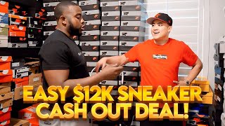 CRAZY 12K HOUSTON LOCAL CASHOUT DEAL Jordan Dunks and more [upl. by Aekin]