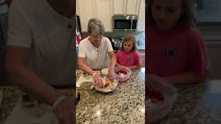 Mama Sue makes PUNCH BOWL CAKE  Southern Cooking  Desserts  Church recipe  Party Dessert [upl. by Dryden246]