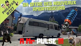 🔧AMORTISSEURS RENFORCÉS CAMPING CAR 🚍 [upl. by Ahseiyk]