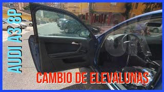 Como cambiar elevalunas audi a3 [upl. by Ihtac]