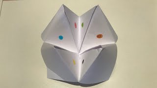 Comment faire une cocotte à gages en origami par Callie 8 ans [upl. by Bergquist]