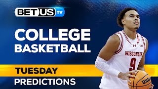 College Basketball Picks for Today Dec 10th  College Basketball Predictions amp Best Betting Odds [upl. by Windy417]