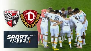 Dynamo Dresden kontert sich in Ingolstadt auf Aufstiegsplatz  Sport im Osten  MDR [upl. by Fanya180]