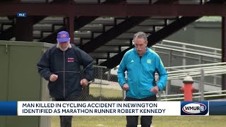 Man killed in bicycle accident in Newington identified as NH marathon runner Robert Kennedy [upl. by Wendin]