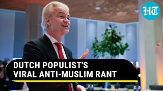 Get Out From Here Dutch PM Probable Geert Wilders Tells Muslims In New Viral Video [upl. by Fabron347]