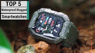 Top 5 Best WaterproofRugged Smartwatches Of 2023 [upl. by Niar]