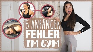 Vermeide diese 5 ANFÄNGERFEHLER beim Training ► TOP Tipps fürs GYM [upl. by Wileen]