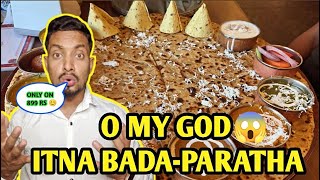 Biggest paratha in Resham DhabaResham Dhaba SonipatMurthal Dhaba [upl. by Aihsetel]