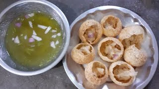 pani Puri💕 Puja Hari Om jha viral video 🙏🏿 [upl. by Anaib753]