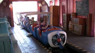 The Barnstormer at Goofys Wiseacre Farm Ridethrough  Magic Kingdom  Walt Disney World [upl. by Ettenav]