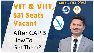 VIT amp VIIT Engineering College Pune  Non CAP Rounds  Personal Counseling  MHT CET 2024 vitpune [upl. by Retrac]