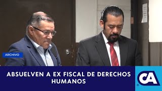 Tribunal de Sentencia Penal absuelve a ex fiscal Orlando López de cargos por accidente de tránsito [upl. by Eelsnia]