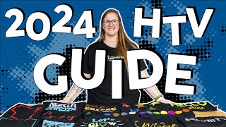 2024 Guide to Heat Transfer Vinyl [upl. by Witty]