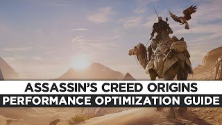 Assassins Creed Origins  How to Reduce Lag and Boost amp Improve Performance [upl. by Ieppet859]